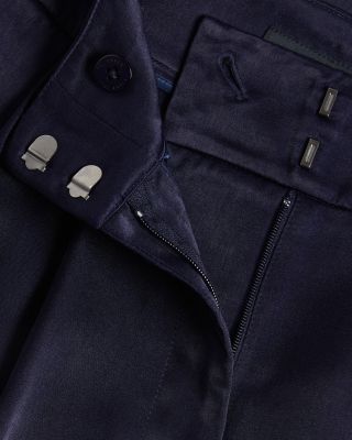 Teerut Satin Tailored Wide Floor Length Trousers