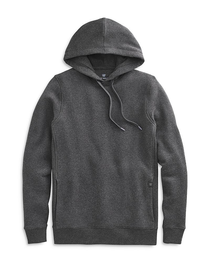 Mack Weldon Ace Pullover Hoodie In Charcoal Heather