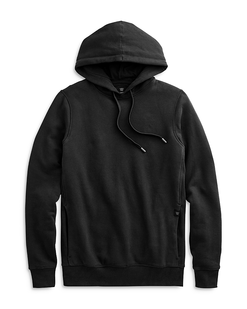 Mack Weldon Men's Ace Drawstring Hoodie In True Black