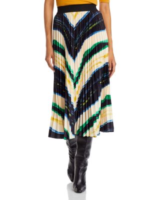 Nancy Yang - Pleated A Line Skirt