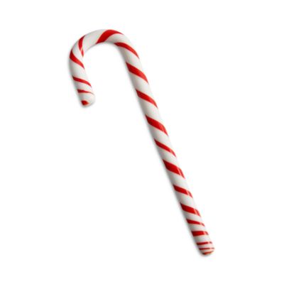 Crystal Candy Cane Holiday Decoration