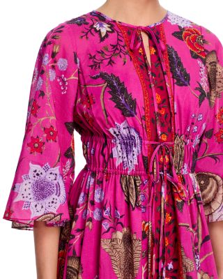 Reese Floral Tiered Cover Up Dress