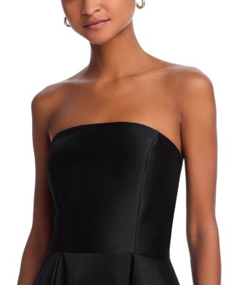 Mikado Strapless Midi Gown - Exclusive