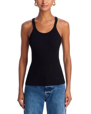 Ribbed Cotton Tank 