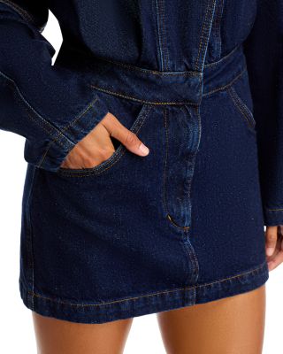 Maddix Denim Mini Dress