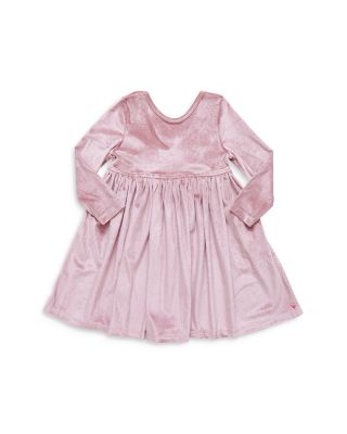 Pink Chicken - Girls' Velour Steph Dress - Mauve - Little Kid