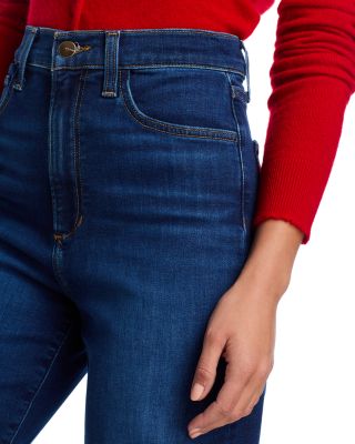 The Mia Petite High Rise Wide Leg Stretch Jeans in Exhale