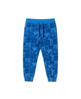 Boys' SpongeBob SquarePants x Stone- Washed Character Collage Sweatshirt Set - Little Kid, Big Kid