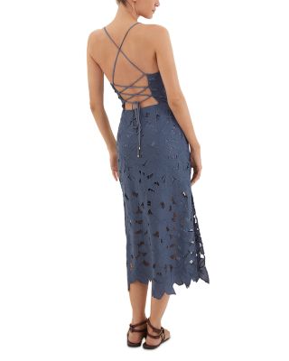 Mei Long Slim Fit Swim Cover-Up Dress