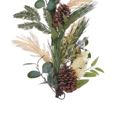 Eucalyptus and Pampas 6' Garland