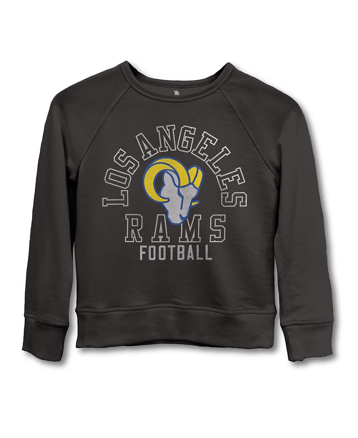 Junk Food Clothing Unisex Nfl Los Angeles Rams Helmet Sweatshirt - Little Kid, Big Kid