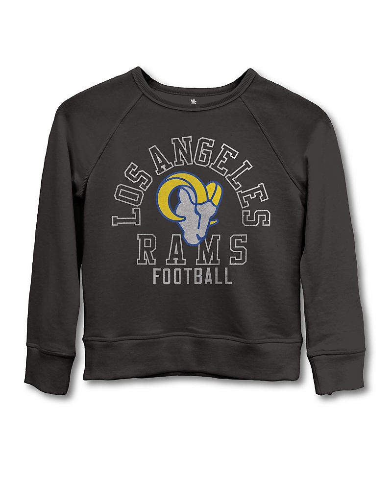 Junk Food Clothing Unisex Nfl Los Angeles Rams Helmet Sweatshirt - Little Kid, Big Kid