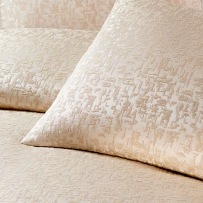 Fragment Woven Jacquard King Sham