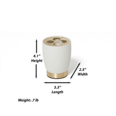 Dubai Brass Toothbrush Holder