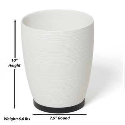 Dubai Black Wastebasket