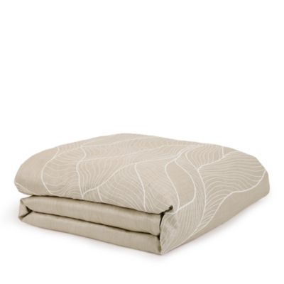 Donna Karan - Dune Embroidered Duvet Cover, Full/Queen