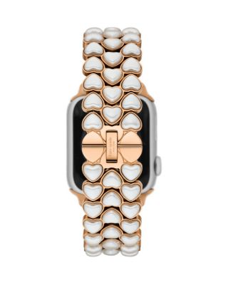 Apple Watch&reg; Heart Link Stainless Steel Band, 38-49mm