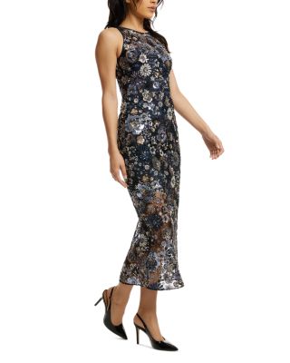 Helena Sequined Midi Dress