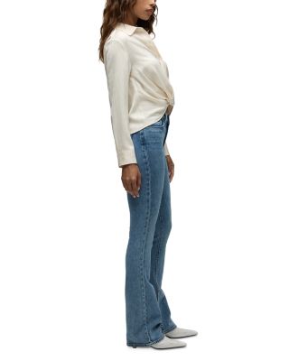 Barbara High Rise Bootcut Jeans in Catalina