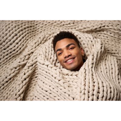Cotton Napper Knitted Weighted Blanket