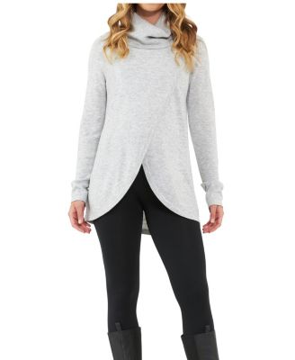 Cowl Neck Nursing Knit Top