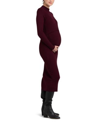 Nella Rib Nursing Knit Dress