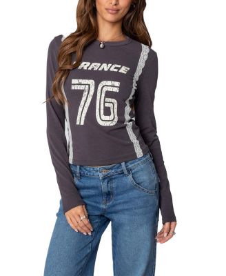 Edikted - Frenchy Long Sleeve T-Shirt