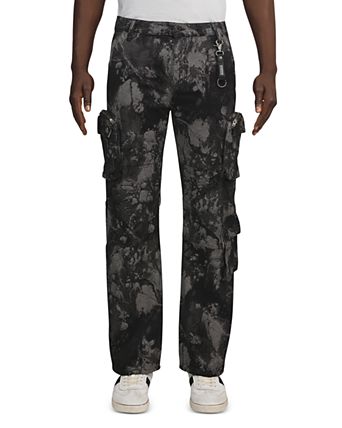 Squaw Valley Regular Fit Cargo Jeans in Black