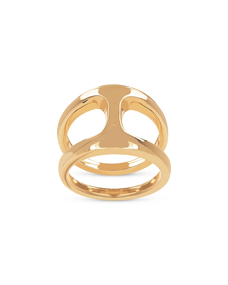 HOORSENBUHS 18K YELLOW GOLD BRUTE PHANTOM RING