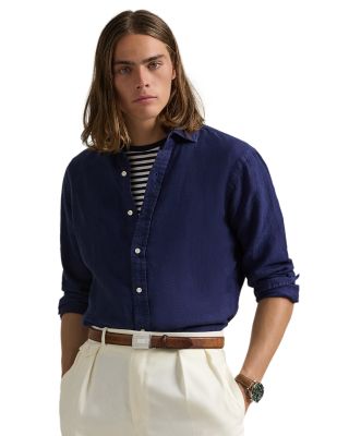 Polo Ralph Lauren - Long Sleeve Breathable Classic Fit Linen Shirt