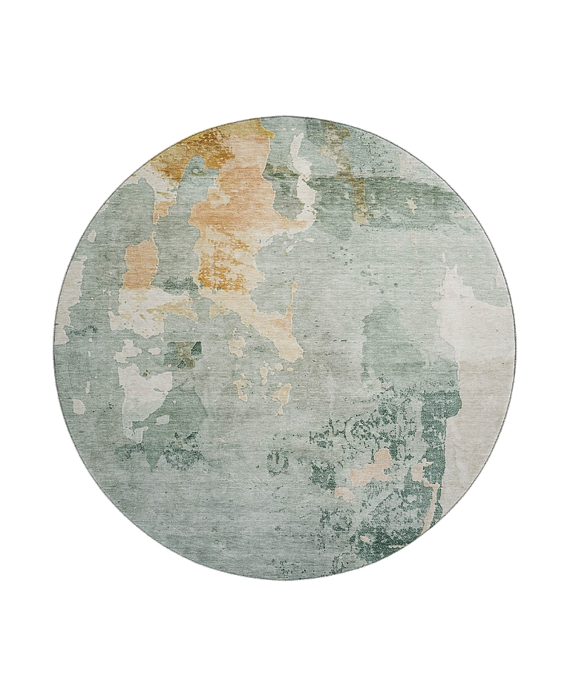 Dalyn Rug Company Bresca Bc1 Round Area Rug, 8' X 8' In Seafoam