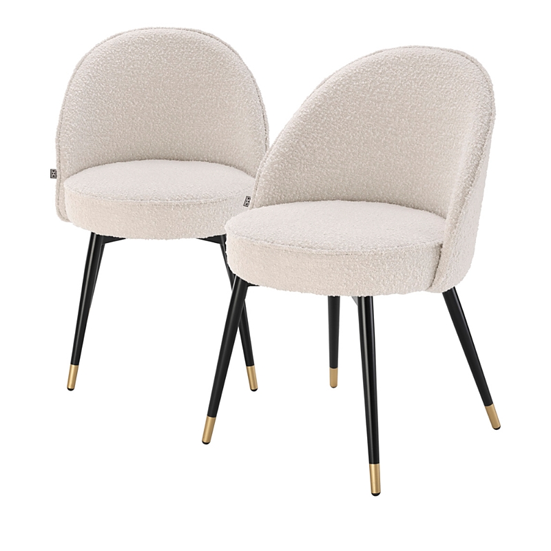 Eichholtz Cooper Dining Chair, Set Of 2 In Cream