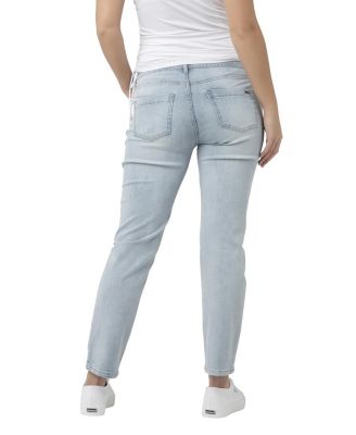 Hunter Over Bump Crop Jean in Clean Fade