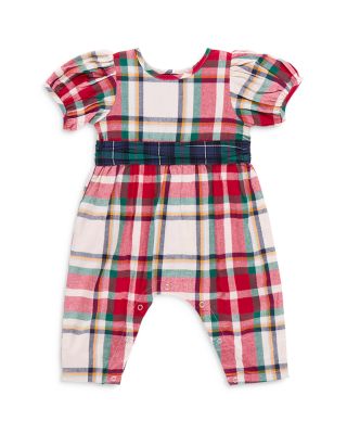 Pink Chicken - Girls' Ruby Holiday Tartan Jumper - Baby