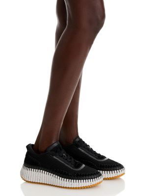 Women's Nama Woven Platform Low Top Sneakers