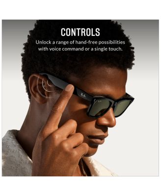 Ray-Ban Wayfarer Meta AI Sunglasses, 50mm