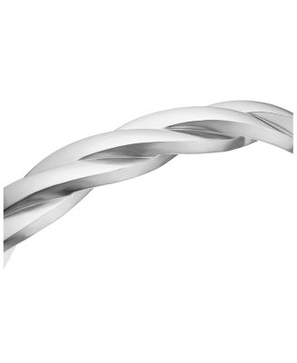 Men's Sterling Silver DY Helios Twisted Cuff Bangle Bracelet