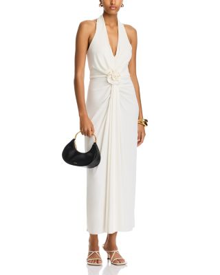 Kathleen Rosette Ruched Dress