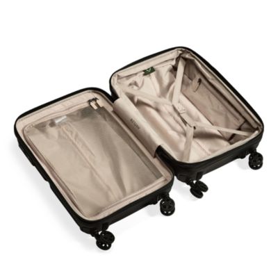 Single Stripe Expandable Carry On Suitcase