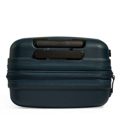 Single Stripe Expandable Carry On Suitcase