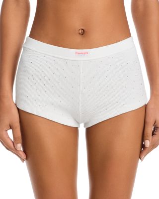 Crysal Hotfix Waffle Boyshort