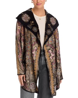 Johnny Was - Biya Metallic Short Hoodie