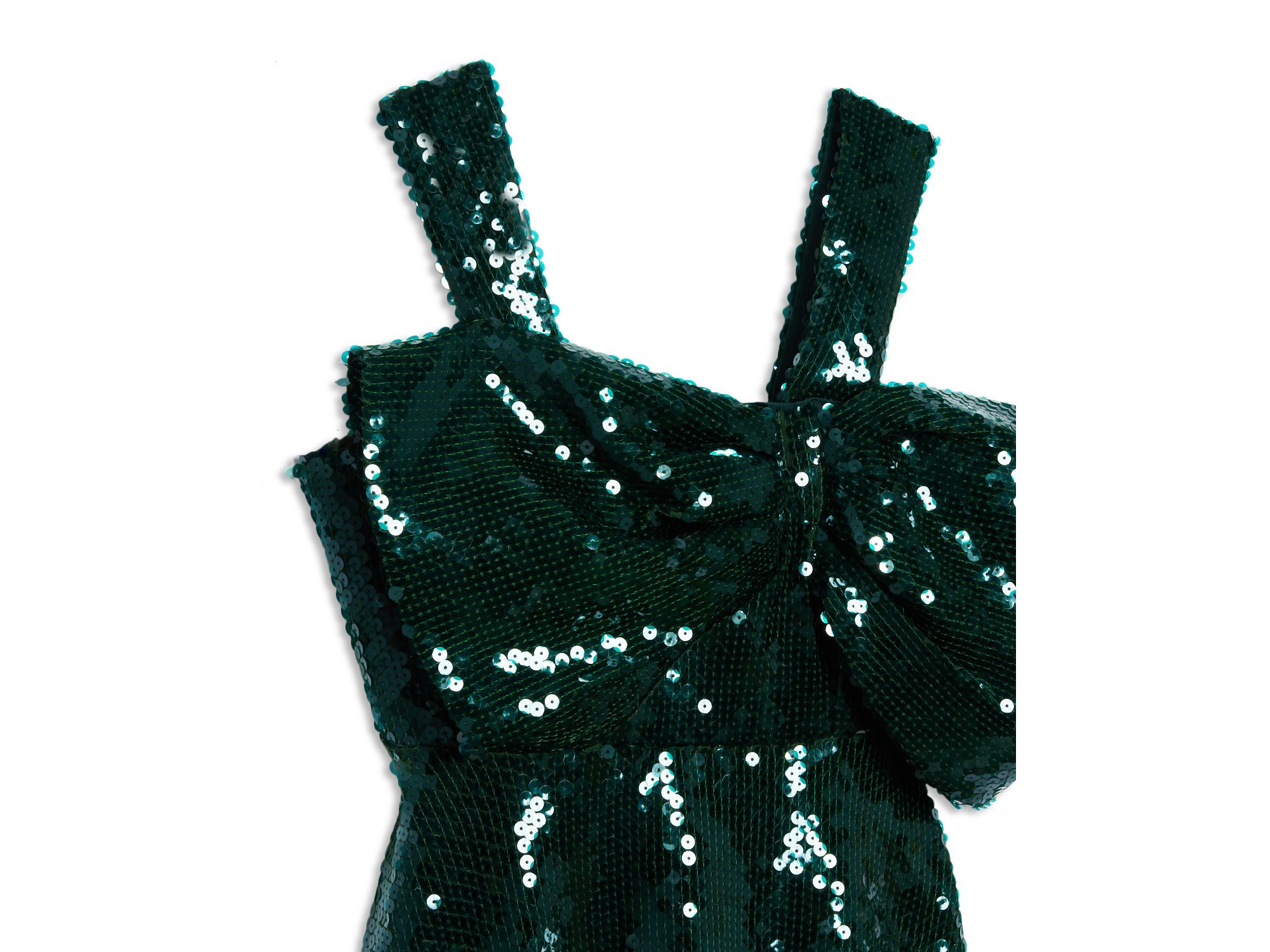 Girls' Stefania Sequin Bow Dress - Little Kid, Big Kid — Image 3