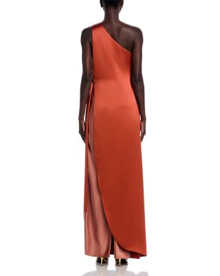 Layered Asymmetric Gown