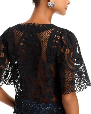 Gianna Lace Tie Top