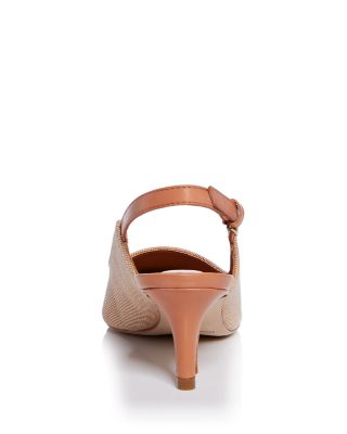 Women's Slyvie Denim Slingback Pumps