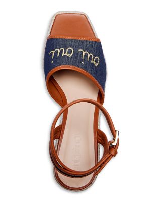 Women's Jesse Canvas Espadrille Wedge Sandals