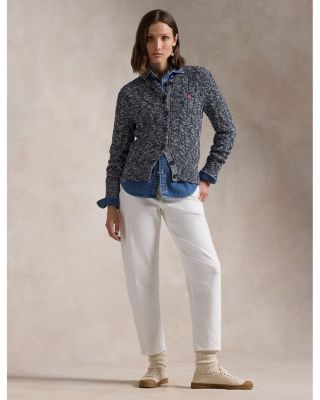 Ralph Lauren Lauren Ralph Lauren Cable Knit Ragg Cotton