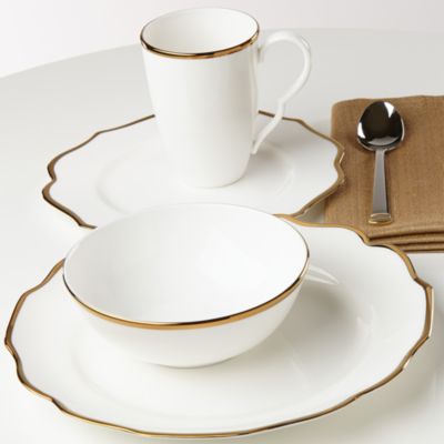 Contempo Luxe 4 Piece Dinnerware Set