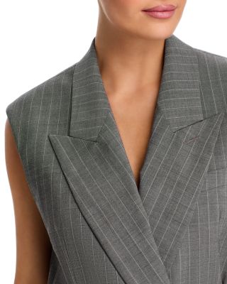 Jewelara Pinstriped Vest